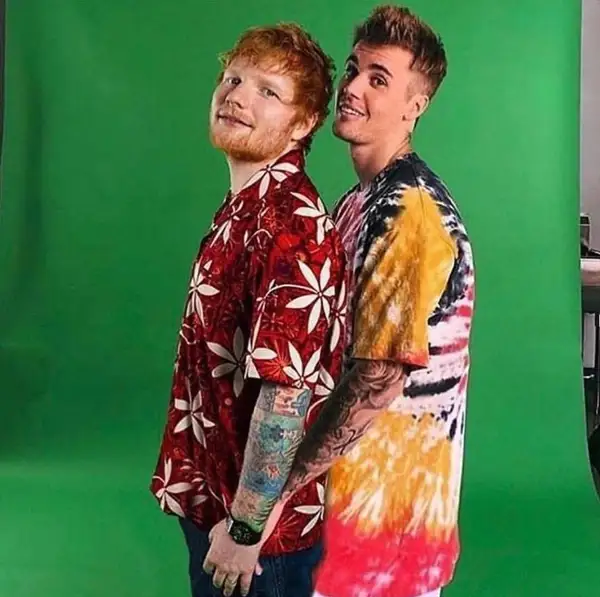 Ed Sheeran & Justin Bieber - I Don't Care - ranking option ranked #7
