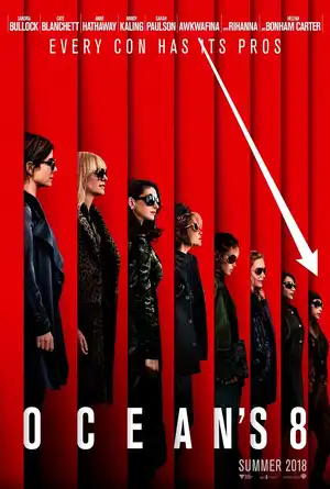 Ocean's Eight (2018) — ranked #10