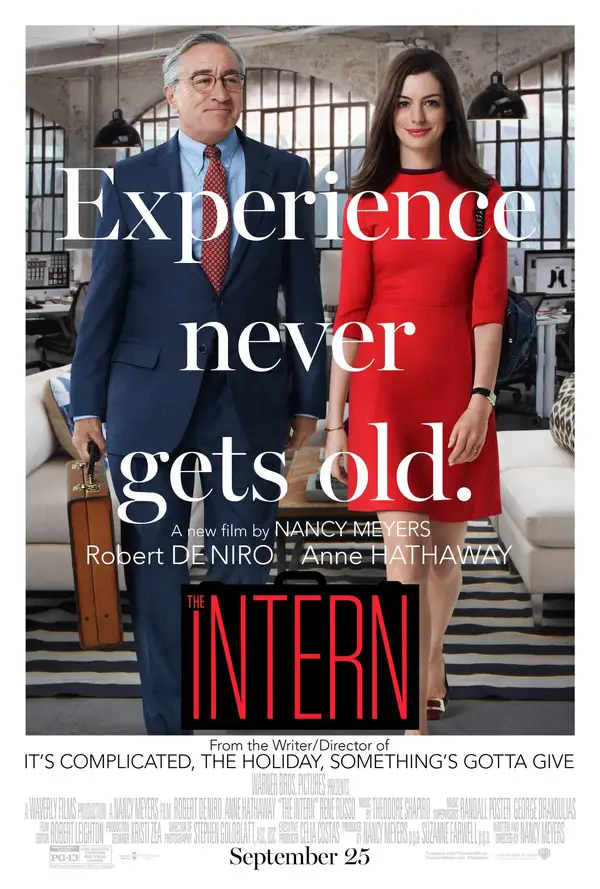 The Intern (2015) - ranking option ranked #11