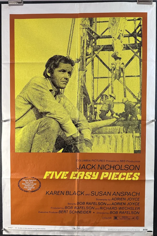 Five Easy Pieces - ranking option ranked #8