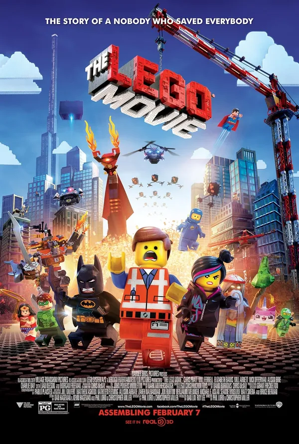 The Lego Movie - ranking option ranked #8