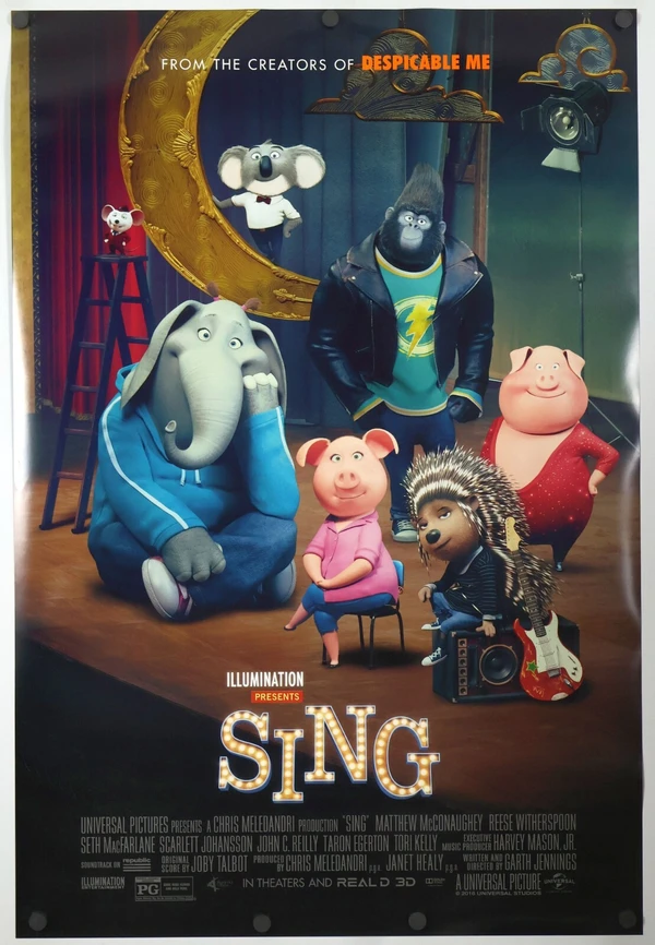 Sing (2016) - ranking option ranked #10