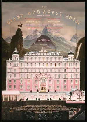 The Grand Budapest Hotel (2014) — ranked #8