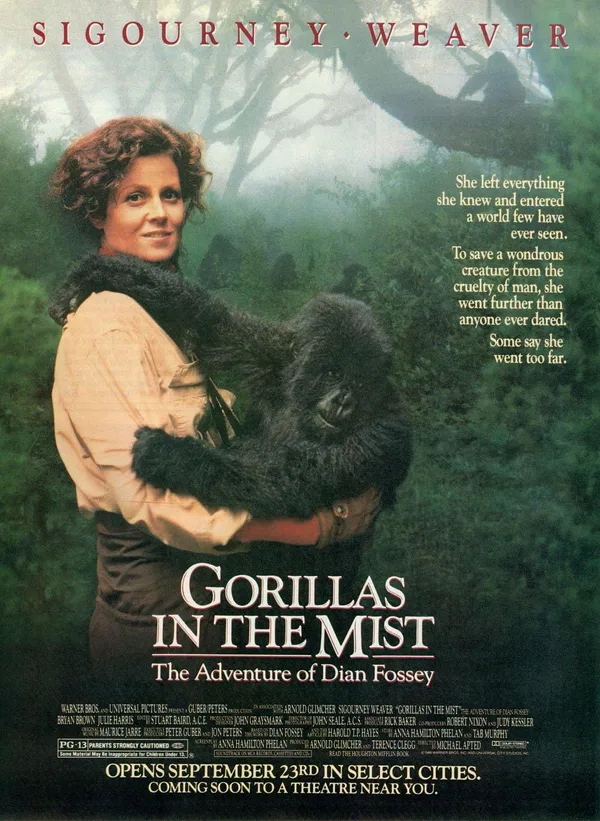 Gorillas in the Mist (1988) - ranking option ranked #3