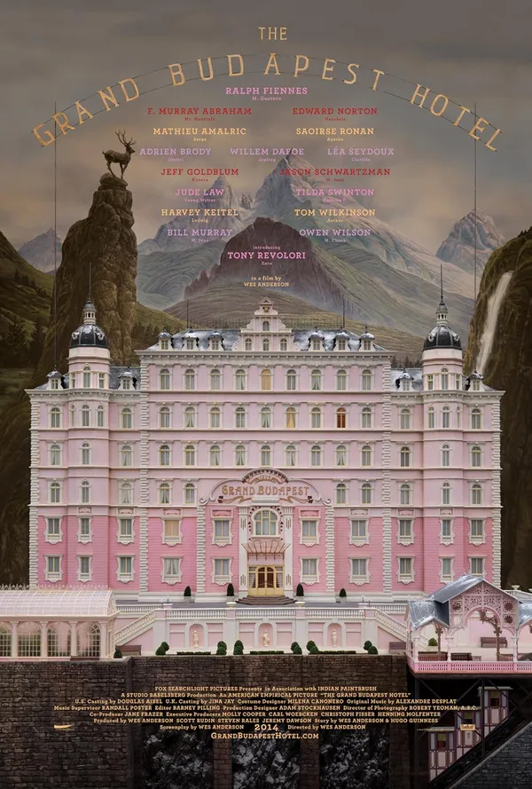 The Grand Budapest Hotel (2014) - ranking option ranked #10