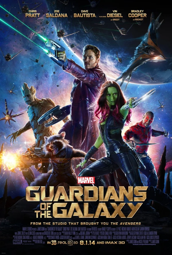 Guardians of the Galaxy (2014) - ranking option ranked #12