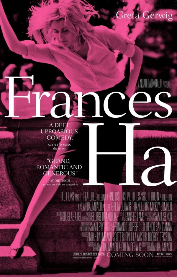 Frances Halladay (Frances Ha) - ranking option ranked #1