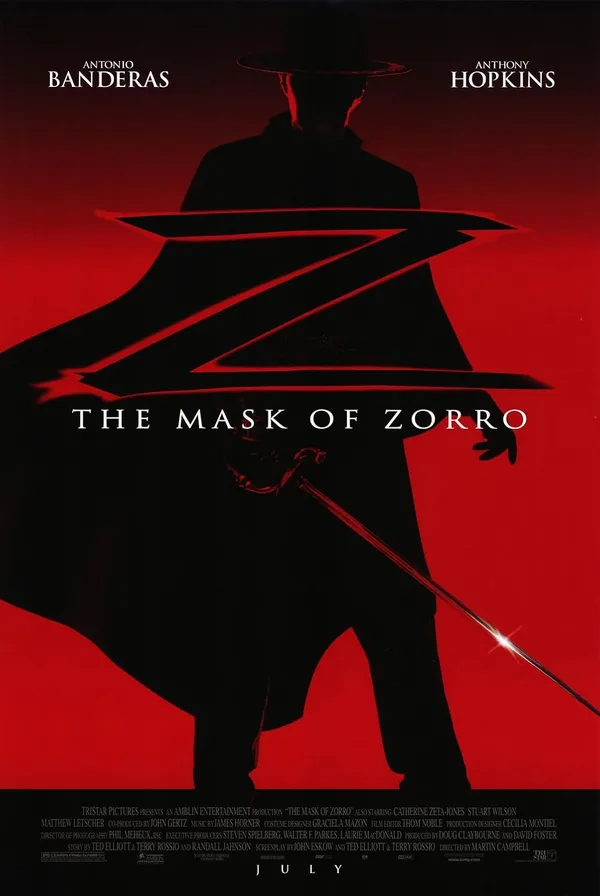 The Mask of Zorro (1998) - ranking option ranked #10