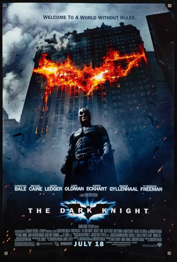 The Dark Knight (2008) - ranking option ranked #1