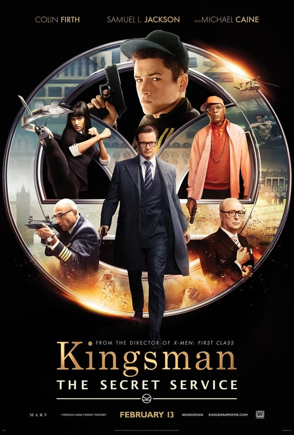 Kingsman: The Secret Service - ranking option ranked #5