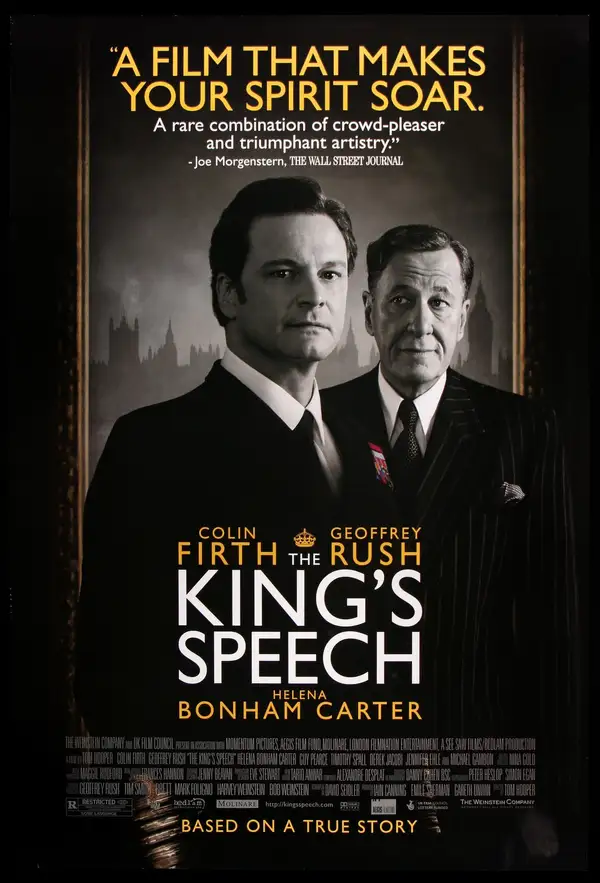 The King's Speech - ranking option ranked #1