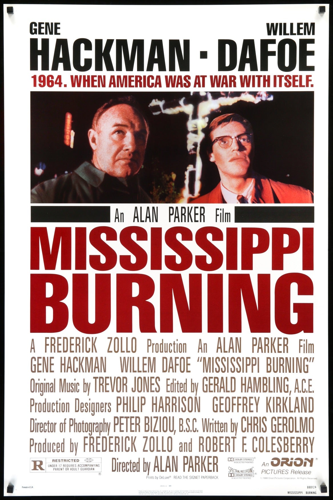 Mississippi Burning - ranking option ranked #3