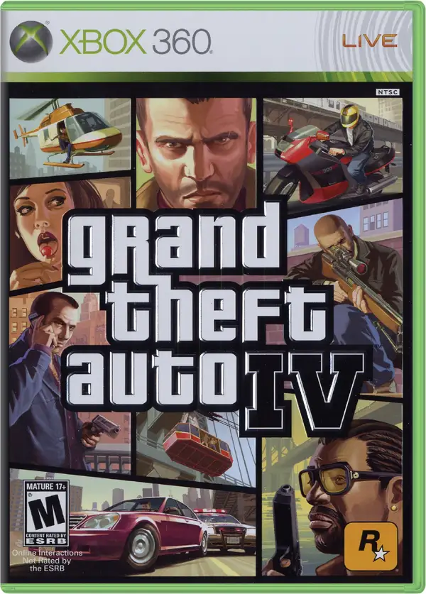 Grand Theft Auto IV - ranking option ranked #4