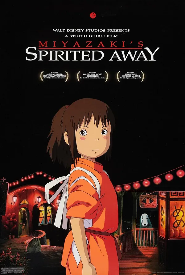Spirited Away - ranking option ranked #1