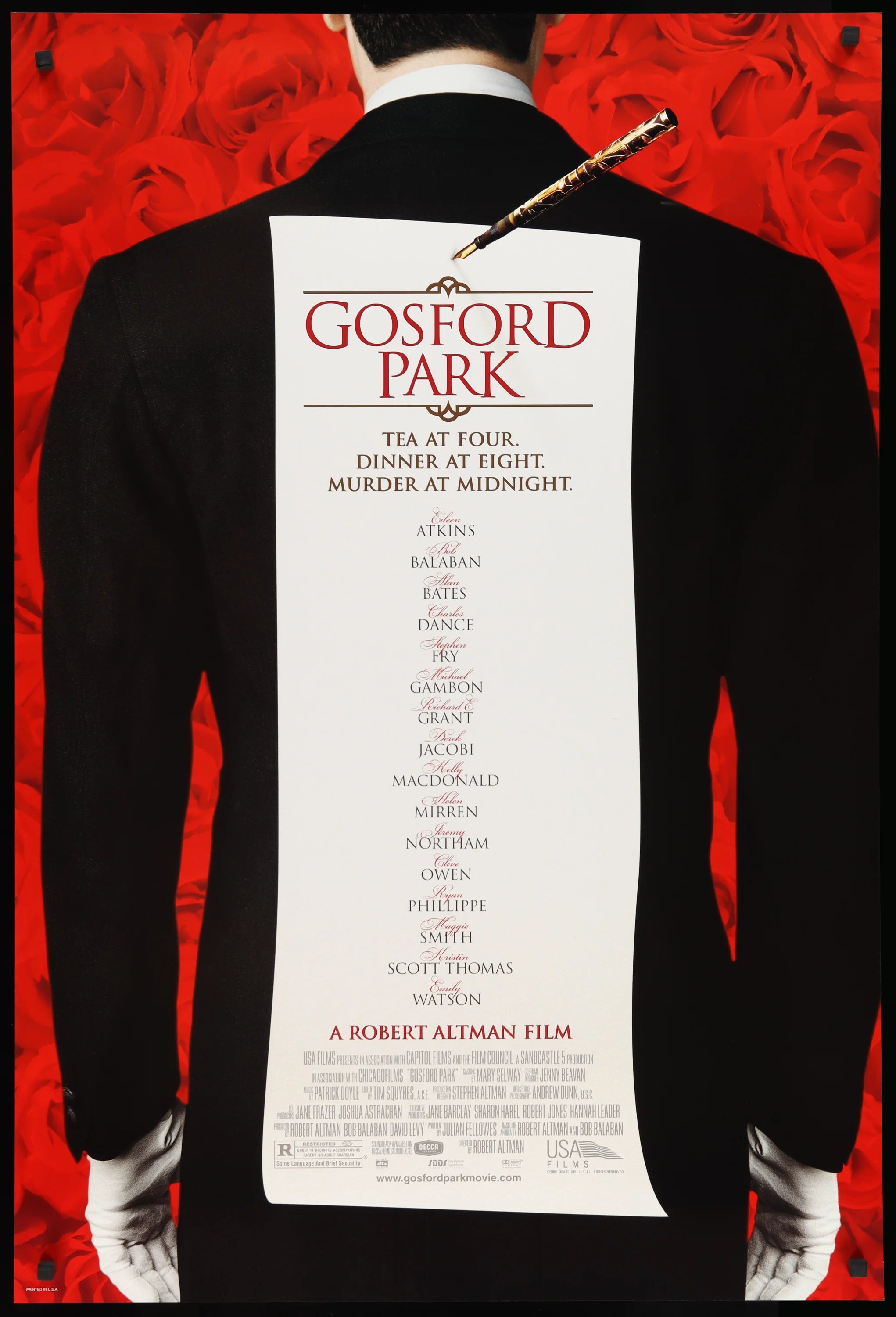 Gosford Park - ranking option ranked #8