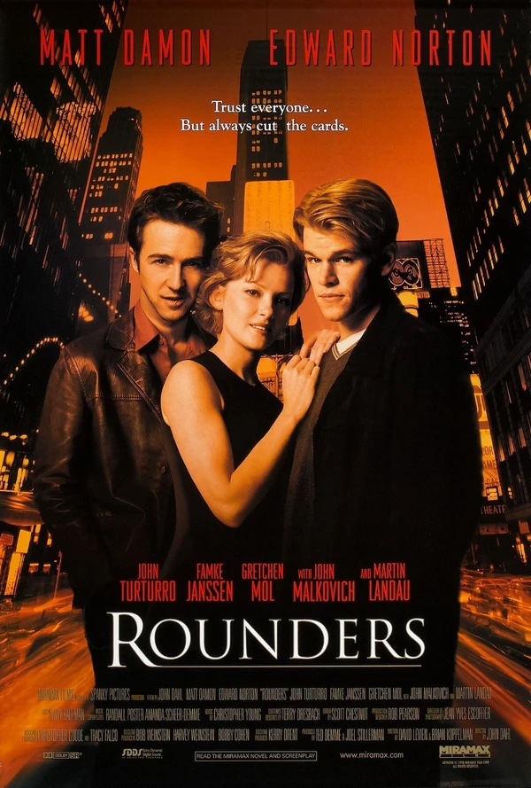 Rounders (1998) - ranking option ranked #7