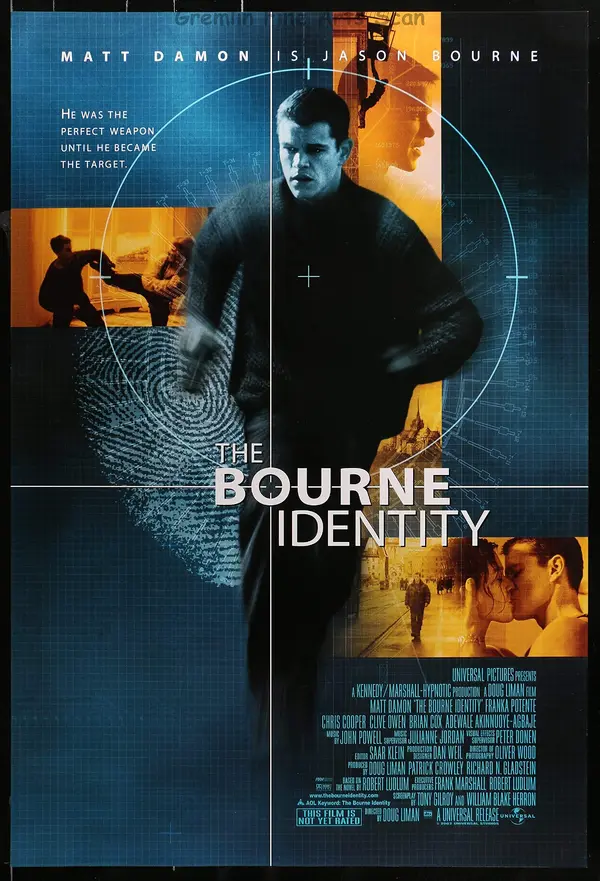 The Bourne Identity (2002) - ranking option ranked #2