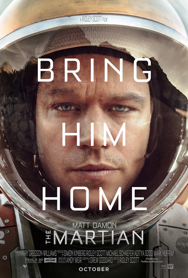 The Martian (2015) - ranking option ranked #4