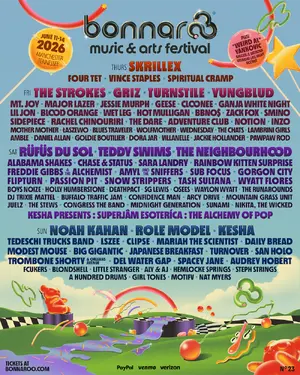 Bonnaroo — ranked #8
