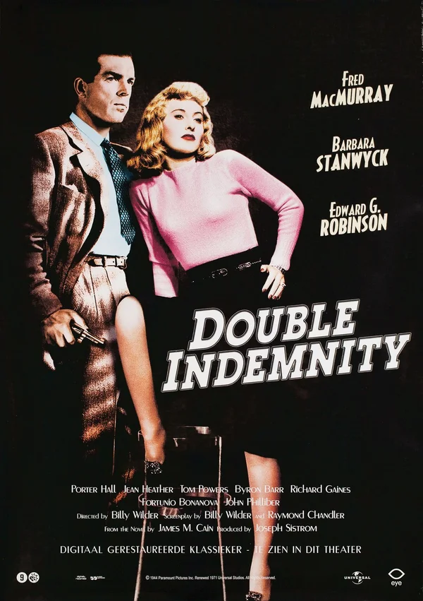 Double Indemnity - ranking option ranked #1