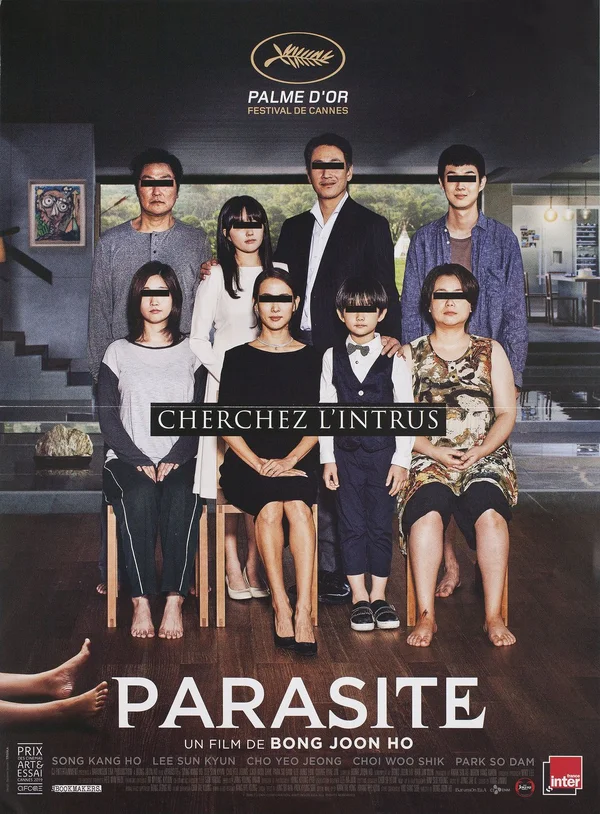 Parasite (2019) - ranking option ranked #1