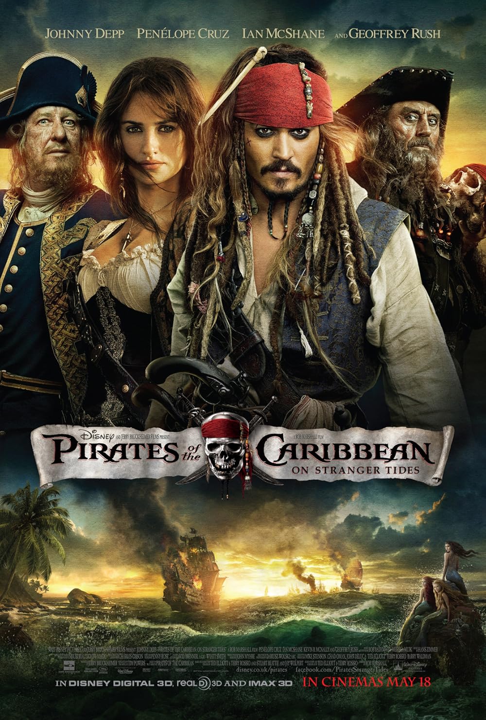 Pirates of the Caribbean: On Stranger Tides - ranking option ranked #11