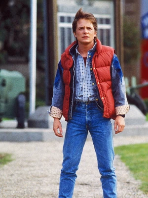 Marty McFly's Red Puffer Vest (Back to the Future) — ranked #6