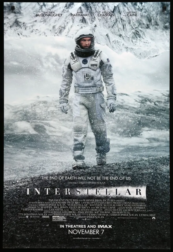 Interstellar - ranking option ranked #7