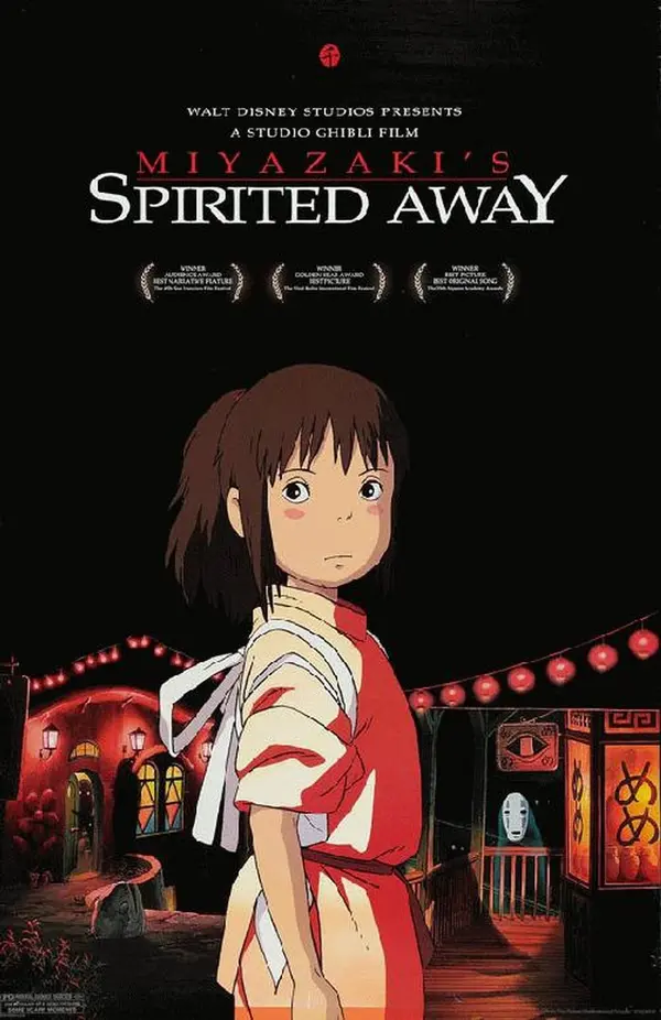 Spirited Away - ranking option ranked #1