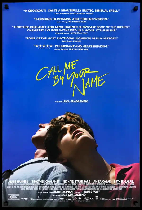 Call Me By Your Name - ranking option ranked #1