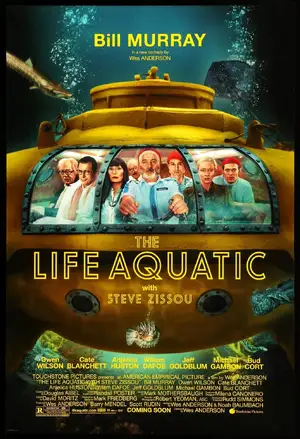 The Life Aquatic with Steve Zissou — ranked #6
