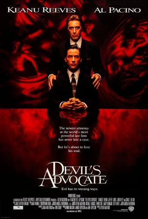 The Devil's Advocate (1997) — ranked #9
