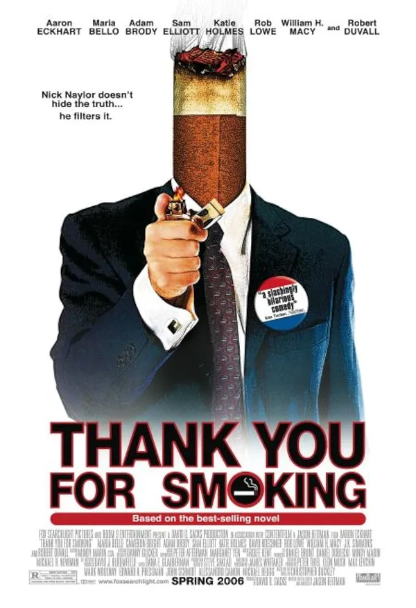 Thank You for Smoking - ranking option ranked #15