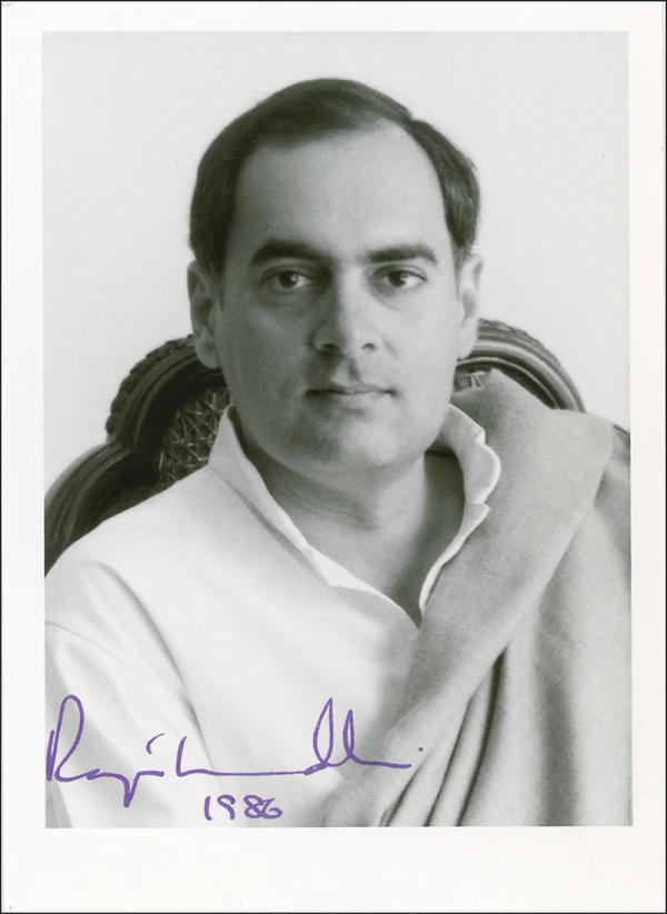 Rajiv Gandhi - ranking option ranked #8