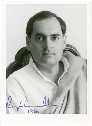 Rajiv Gandhi — ranked #8