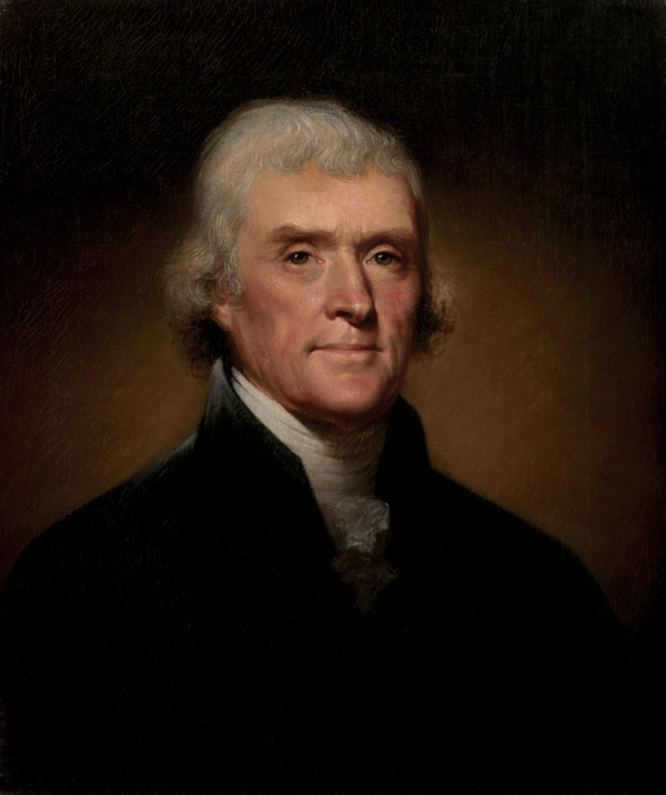 Thomas Jefferson - ranking option ranked #3