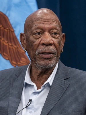 Morgan Freeman — ranked #3