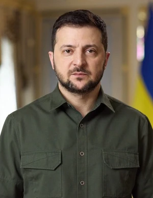 Volodymyr Zelenskyy — ranked #3