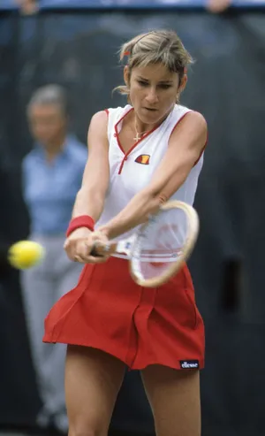 Chris Evert — ranked #9