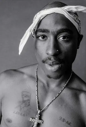 2Pac — ranked #6