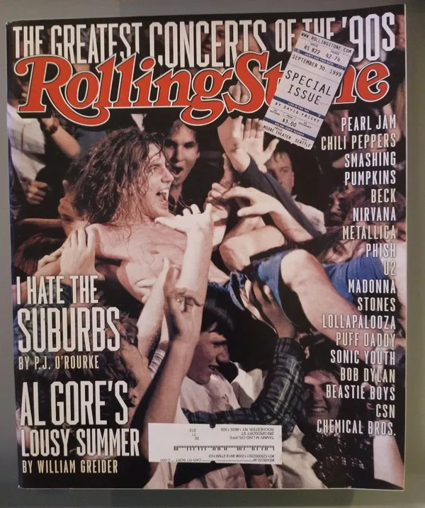 Pearl Jam - ranking option ranked #12